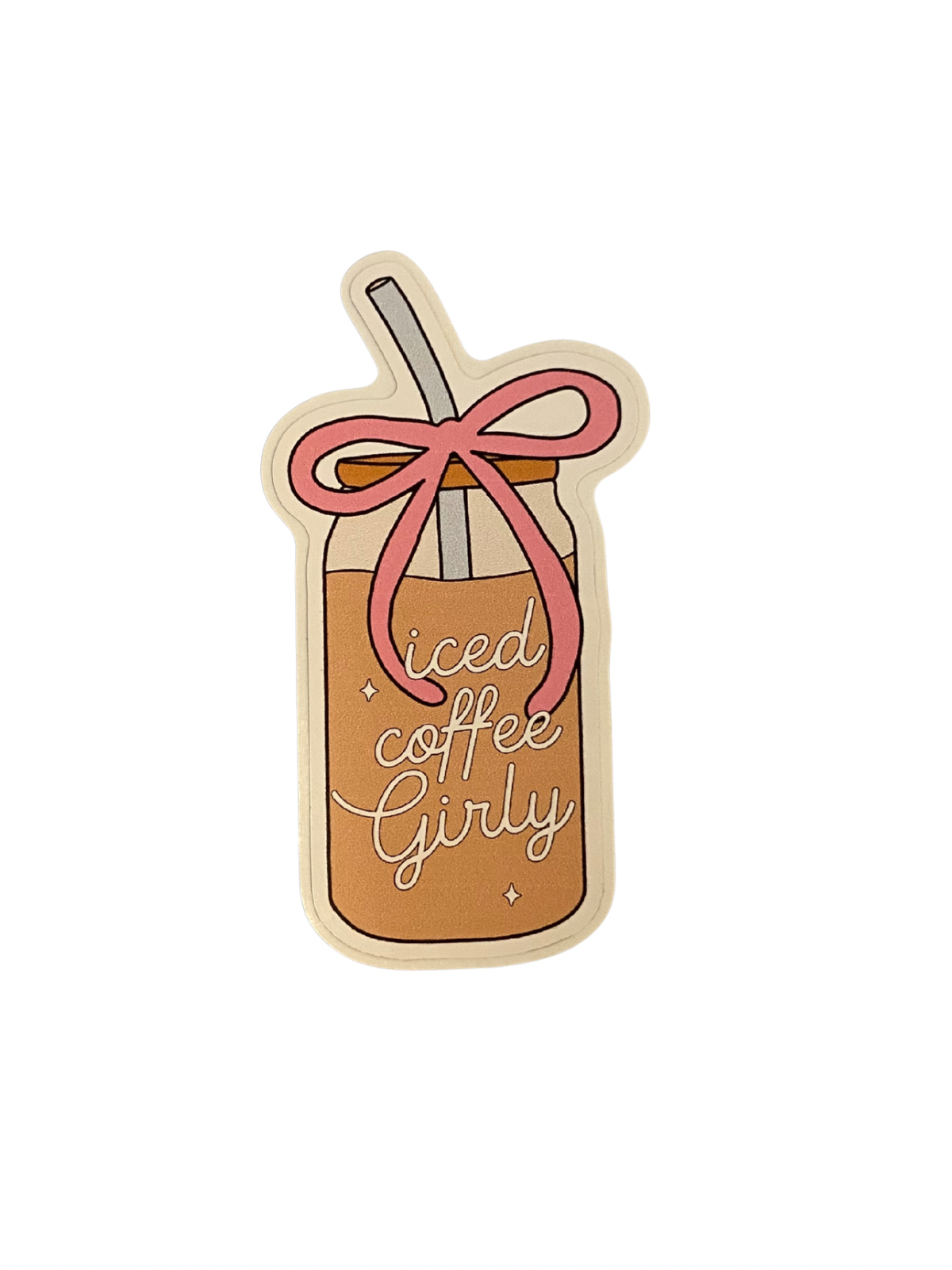Iced Coffee Sticker