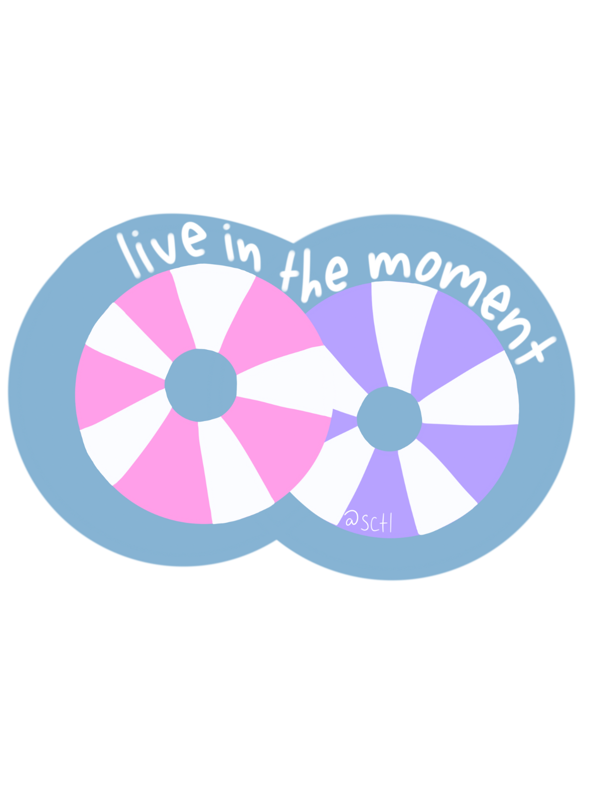 In The Moment Sticker