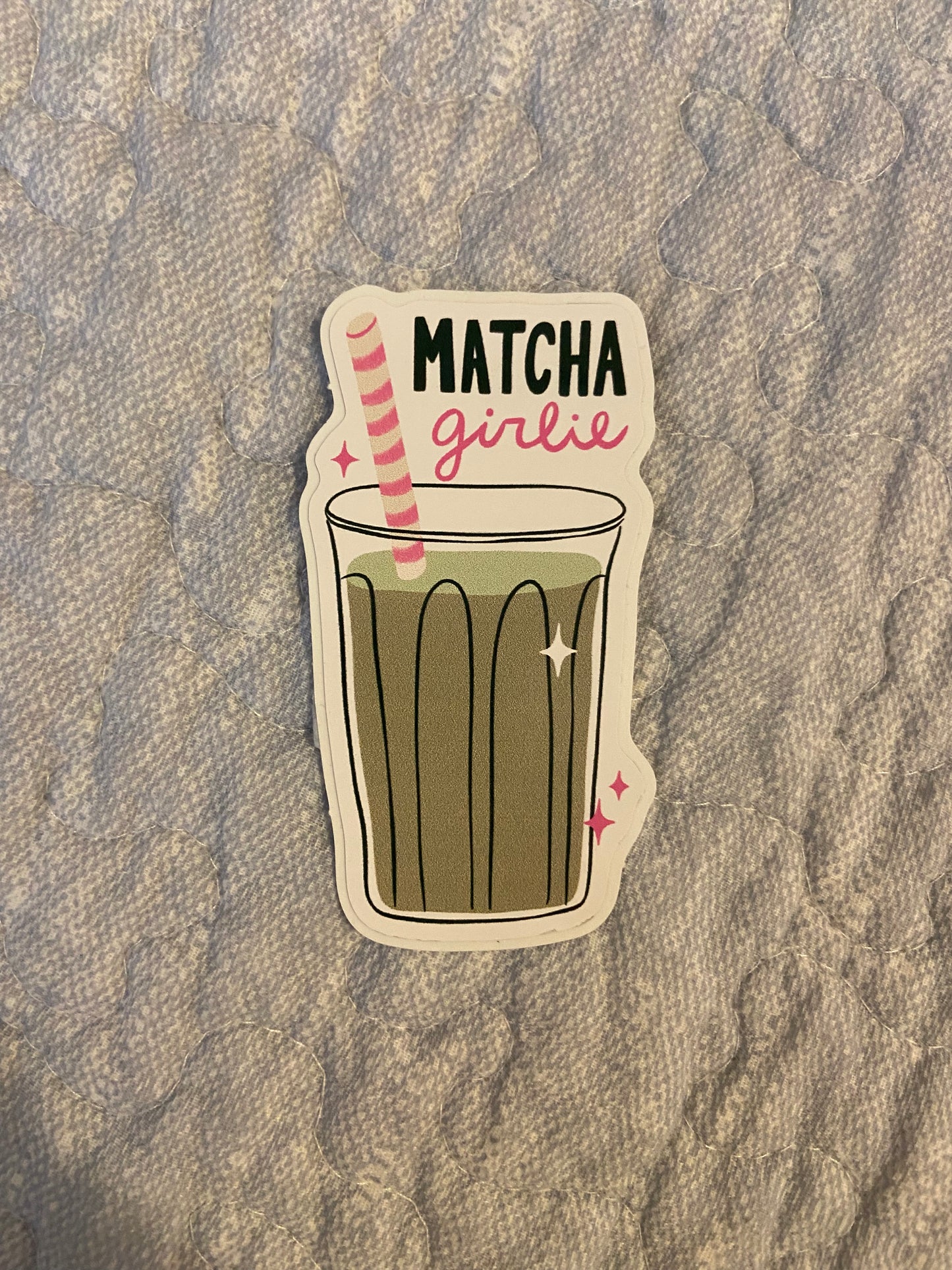 Matcha Girly Sticker
