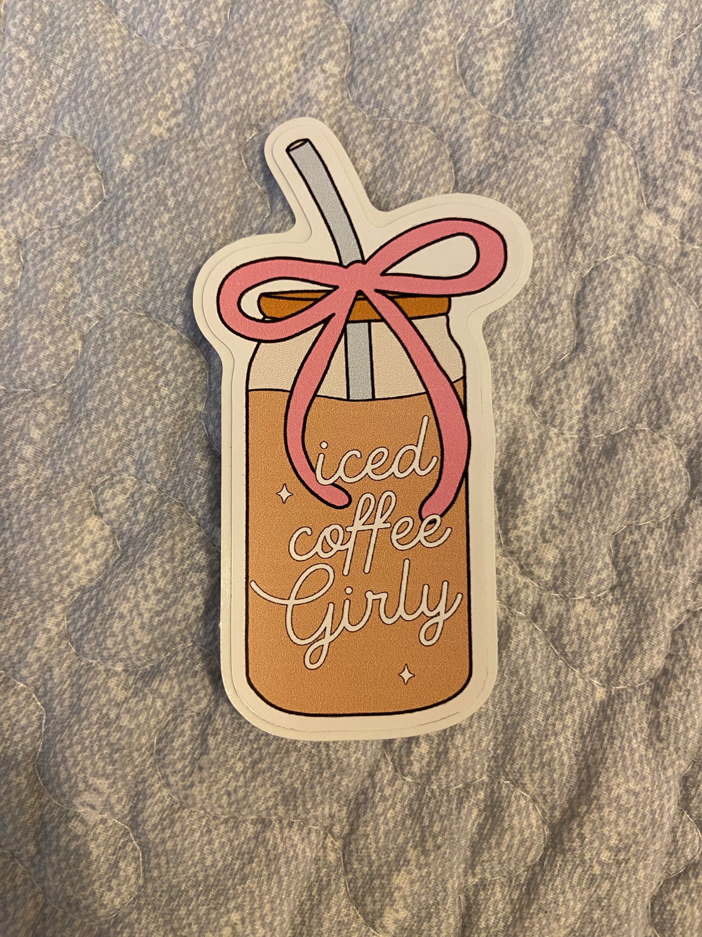 Iced Coffee Sticker